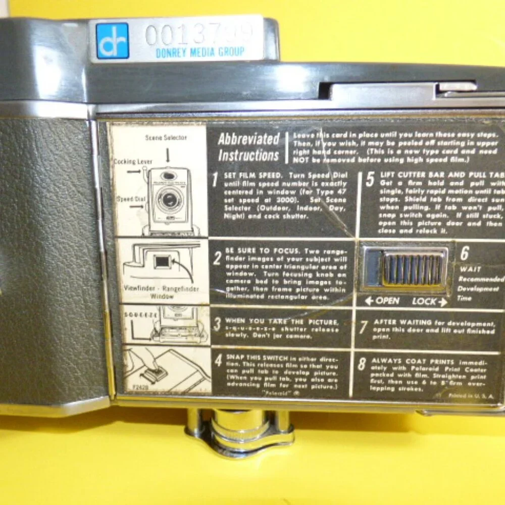 Four antique Kodak/Polaroid film Cameras for sale-Film not included